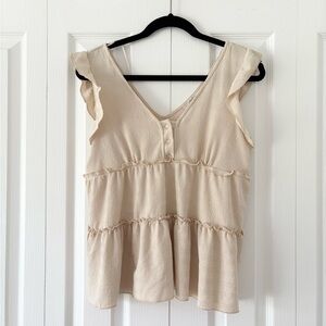 Atelier Beige Blouse